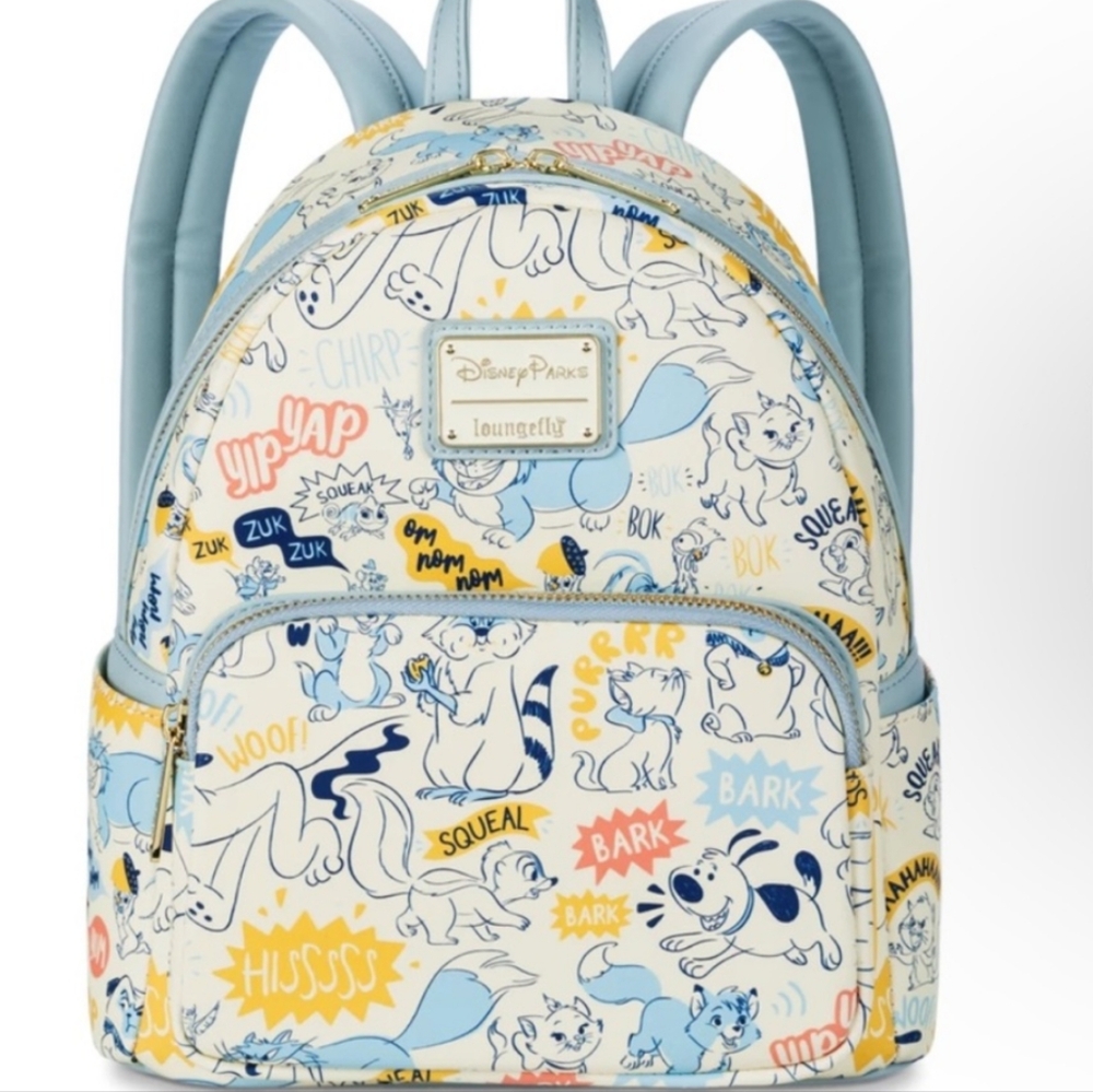 NWT Loungefly Disney Parks Exclusive Critter Mini Backpack